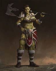 Image result for Buff Half-Orc