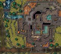 Image result for Dnd Castle Wall Battle Map