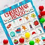 Image result for Christmas Bingo Words