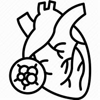 Image result for Heart Cancer Icon