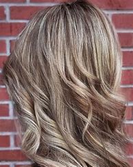 Image result for Blonde Hair Brown Lowlights