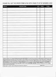 Image result for Free Printable Business Order Forms