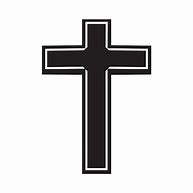 Image result for Cross Clip Art Black and White