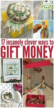 Image result for Funny Money Gift Ideas