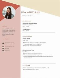 Image result for Contoh CV Fresh Graduate