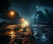 Image result for Night Background Raining