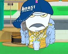 Image result for Master Shake Black and White