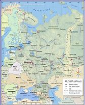 Image result for European Russia Map