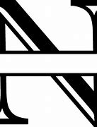 Image result for Monogram Letter N