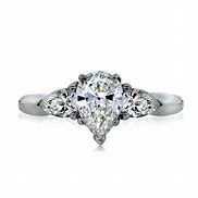 Image result for Pear-Shaped Ring with Solitaiire Diamond