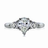 Image result for Pear-Shaped Green Diamond Ring