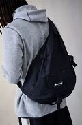 Image result for Black Sling Backpack