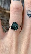 Image result for Boho Emerald Pear-Shaped Engagement Ring