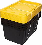 Image result for Yellow Storage Bins