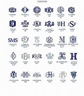 Image result for Monogramming Fonts