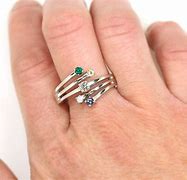 Image result for Birthstone Rings with Diamonds