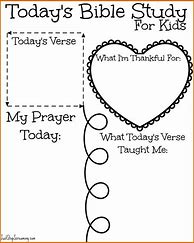 Image result for Bible Chapter Study Printable