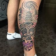 Image result for Calf Sleeve Tattoos for Men