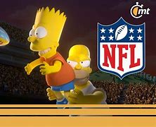 Image result for The Simpsons NFL Broadcast