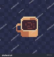 Image result for Coffe Cup Pixel Art