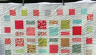 Image result for Wavy Line Quilting with Walking Foot