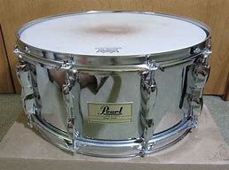 Image result for Pearl 6X14 Steel Snare Drum