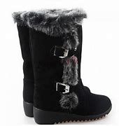 Image result for Fur Snow Boots