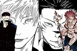 Image result for Sukuna vs Gojo 7 Blues