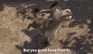 Image result for Shrek Donkey All Alone GIF