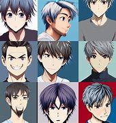 Image result for Anime Man Smiling