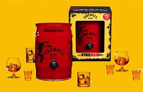 Image result for Fireball Mini Keg