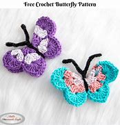 Image result for Crochet Butterfly Locks