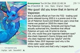 Image result for Vaporeon Know Your Meme