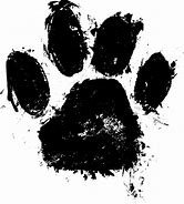 Image result for Grunge Paw Print Clip Art