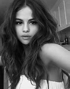 Image result for Photo Vogue Selena Gomez Black and White