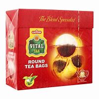 Image result for Round Tea Bags in Can