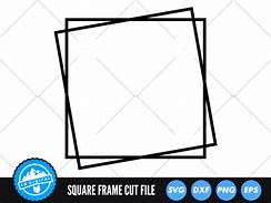 Image result for Thin Square Border SVG