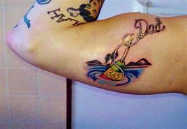 Image result for Fishing Bobber Tattoo