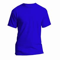 Image result for Round Neck Blue Black T-Shirt