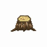 Image result for Tree Stump Pixel Art