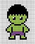 Image result for Hulk Pixel Art