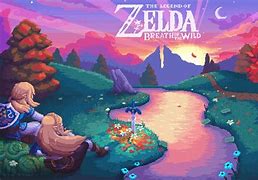 Image result for Zelda Pixel Wallpaper 4K