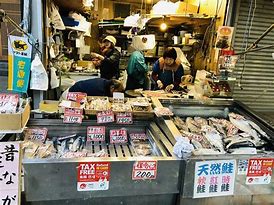 Image result for Outdoor Market in Japan