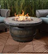 Image result for Long Fire Pit Glass Tables