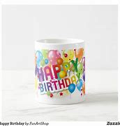 Image result for Happy Birthday Mug with Coffee Candy