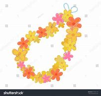 Image result for Clip Art Floral Lei