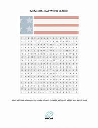 Image result for Memorial Day Word Search Printable