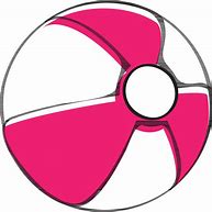 Image result for Pink Beach Ball Clip Art