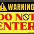 Image result for Sign Don't Enter