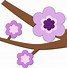 Image result for Purple Flower Line Border